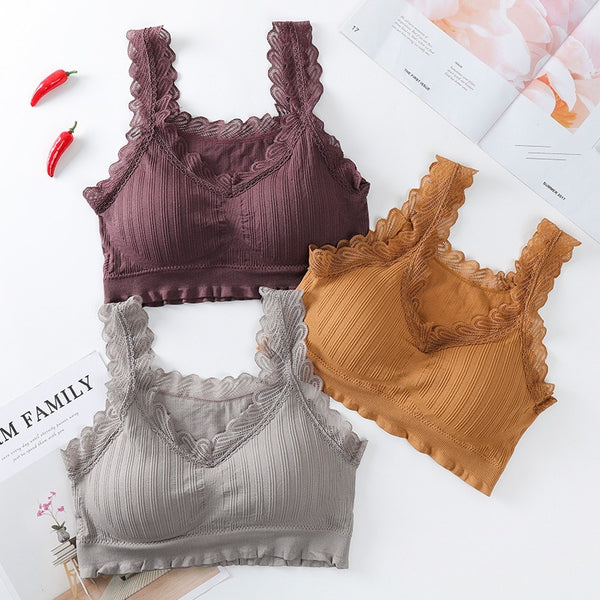 Lace Bra Women Yoga Tops Fashion - Image 1