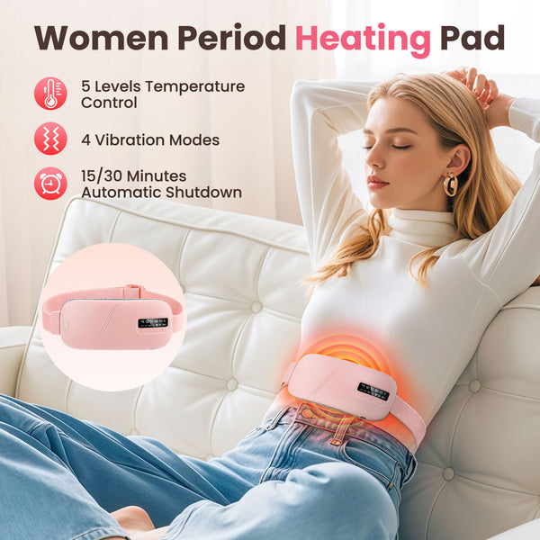 Wireless Heat Therapy Massage Belt for Women - Image 1