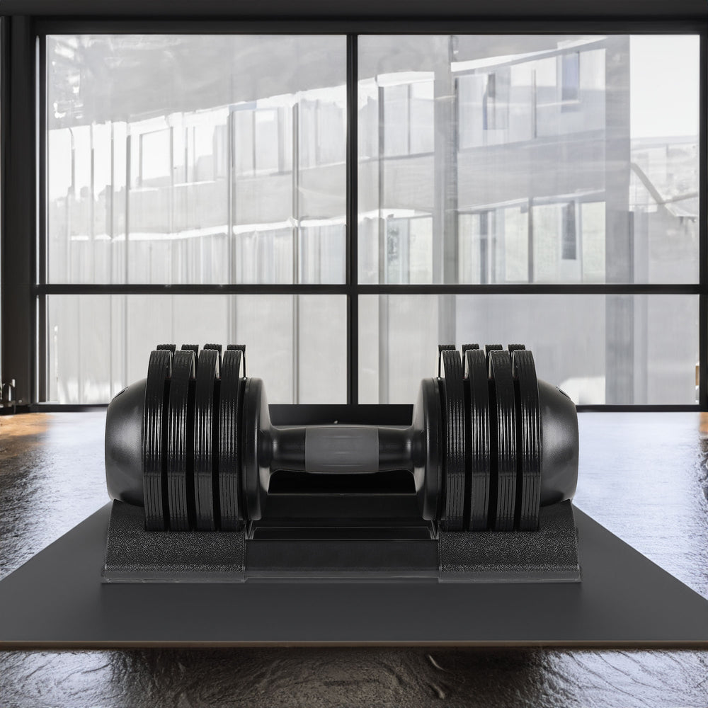 52LBS Adjustable dumbbell steel and plastic - Image 1