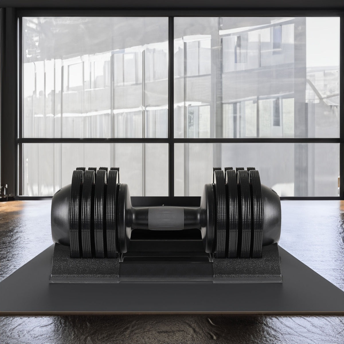 52LBS Adjustable dumbbell steel and plastic - Image 1