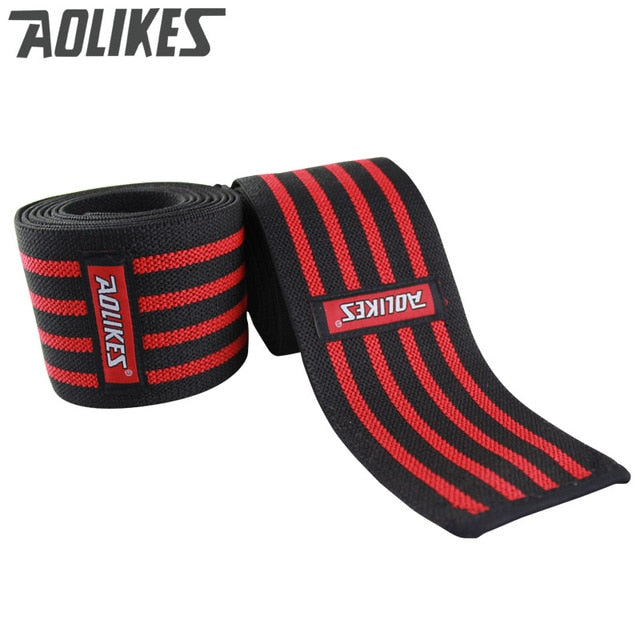 180*8cm Knee Wraps Women & Men Fitness Weight - Image 2